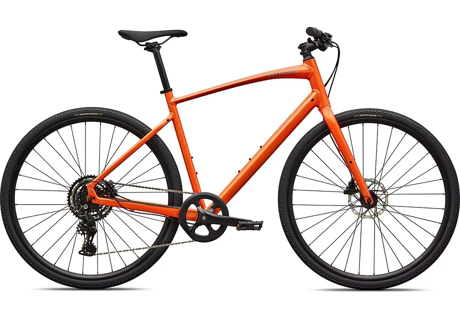 Specialized SIRRUS X 2.0 グロスタンジェリン/シャドウシルバーフロストリフレクティブ 公式画像